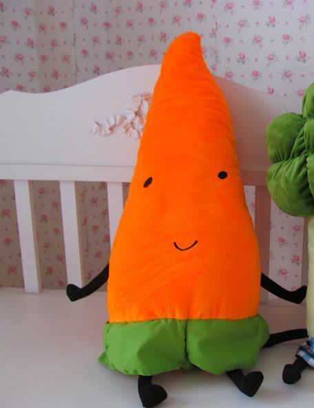 Cartoon vegetable stuffed animals