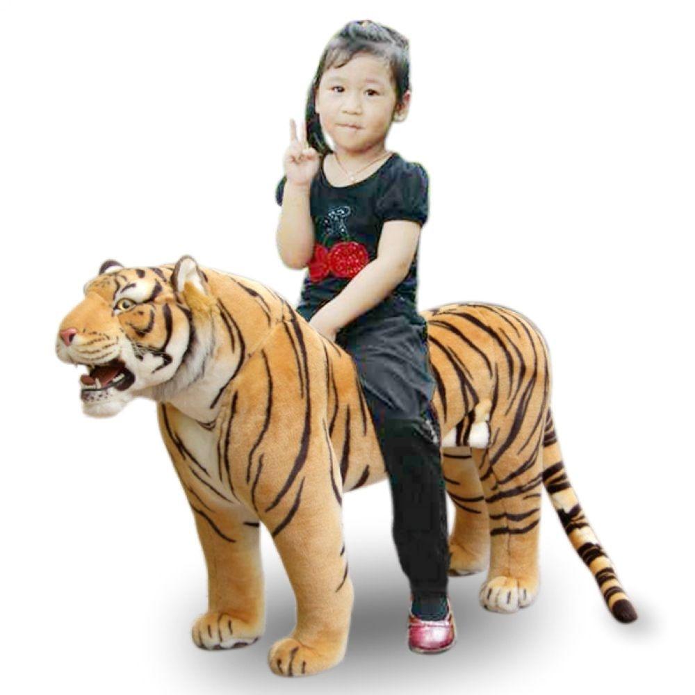 Jouet peluche tigre géant de 43 pouces