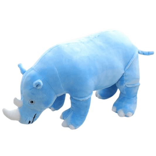 Peluche Rhinocéros Bleu